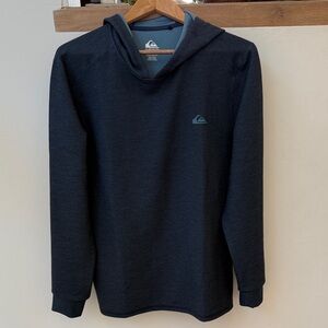 Quiksilver Men's Blue Hoodie Shirt